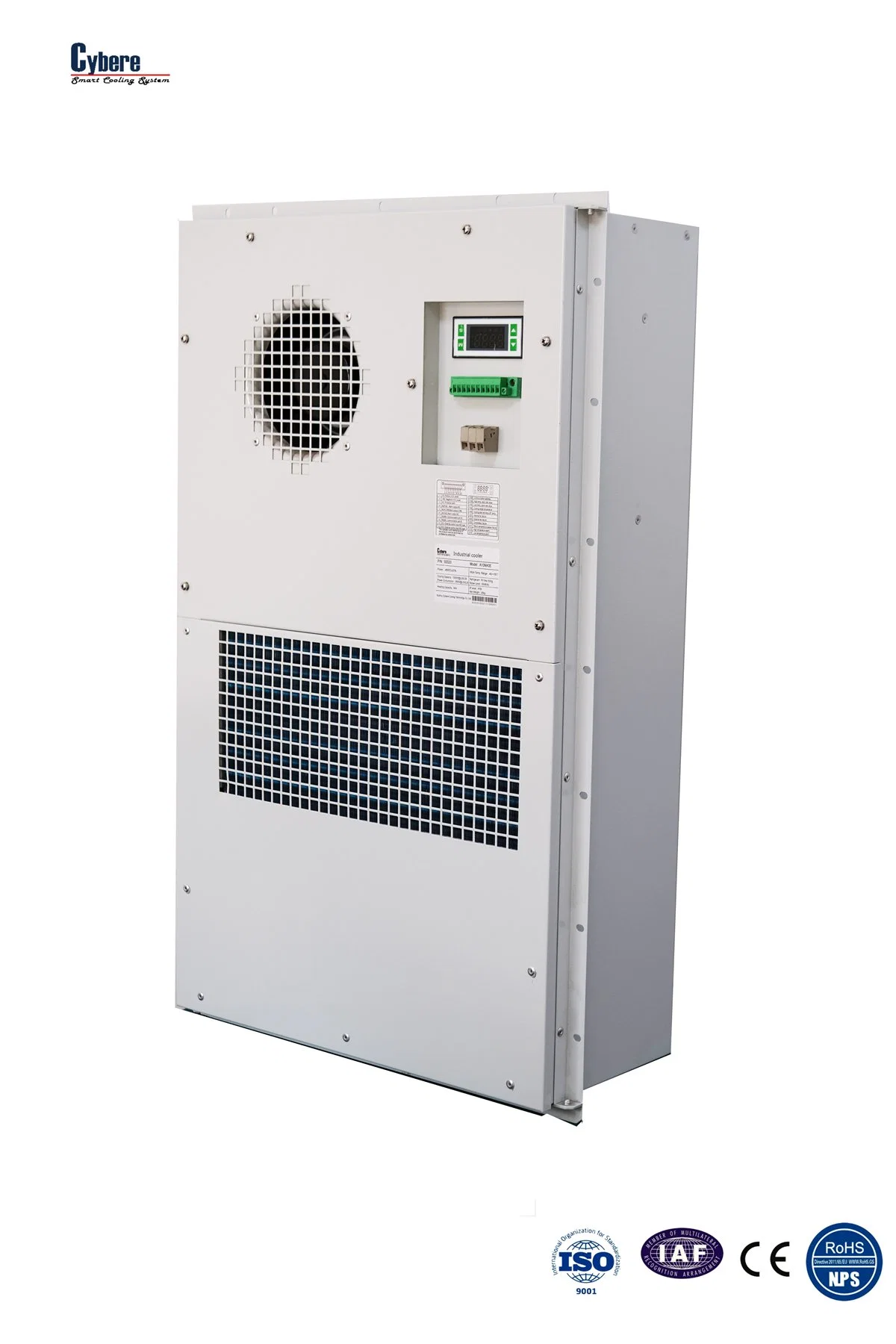 Système de climatisation sur porte DC48V pour armoire extérieure de télécommunications Refroidissement IP55