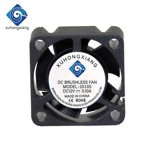 DC2510 12V mini Amplificador para coche de alta velocidad del ventilador axial/