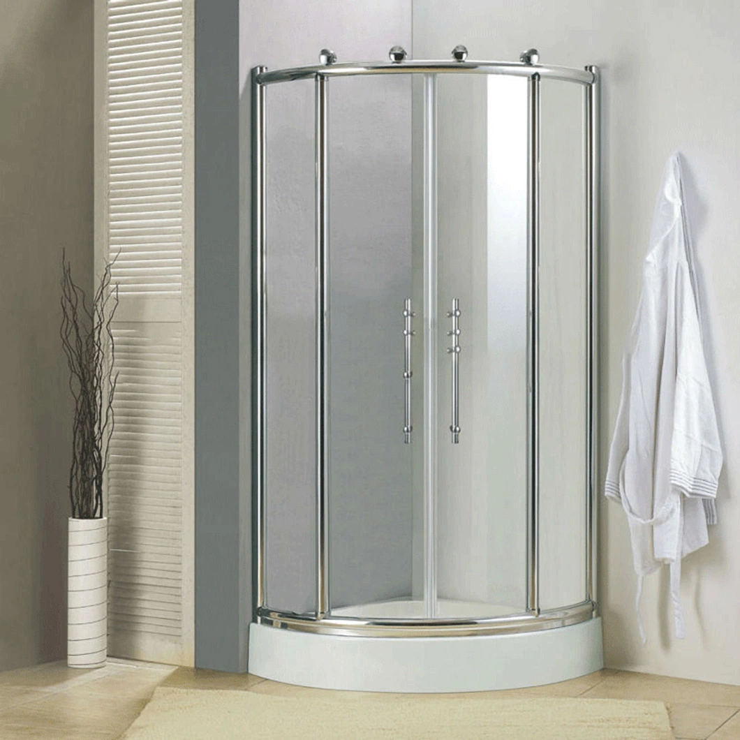 Qian Yan Pivot Door Shower Screen China 304 Material Smart Home Bathroom Manufacturers 304 Stainless Steel High-End Walk-in Showers