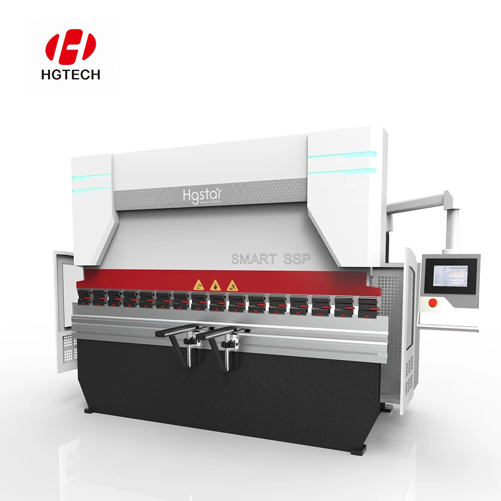 Hgstar High Performance Easy Operation Customized Automatic Electric Hydraulic CNC Steel Sheet Metal Cutting and Bending Press Brake Machine