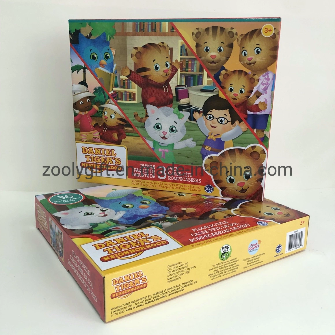 64 Pieces Giant Floor Puzzle Direct Factory Price Customized Paper Jigsaw Puzzle Game for Children