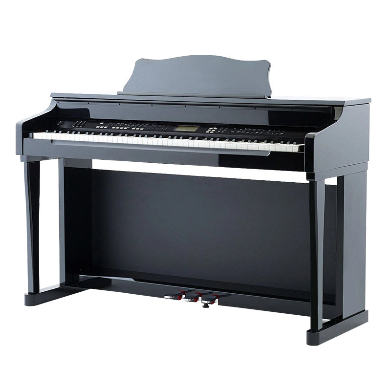 Custom Grand Eléctrico preto piano Digital com Multi-Voices Órgão do teclado