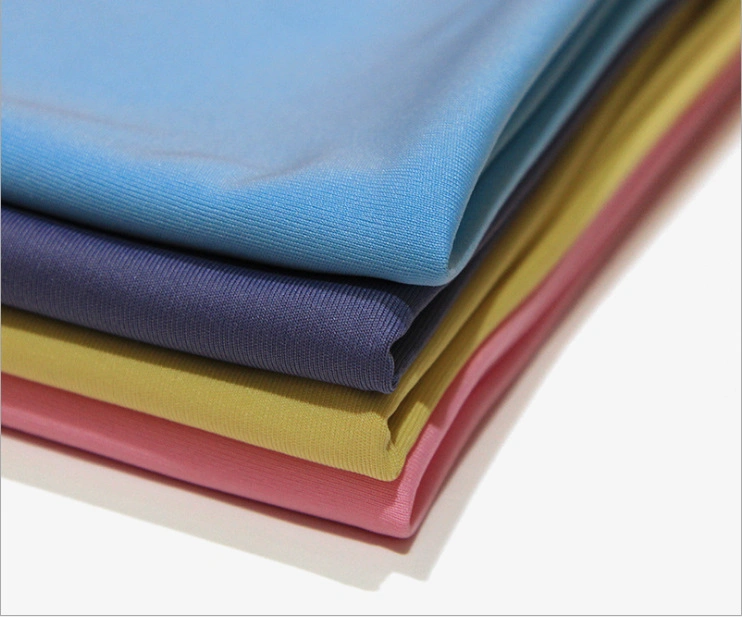95% Polyester 5% Spandex Stretch Fabric Angora Spandex Knit Fabric Single Jersey
