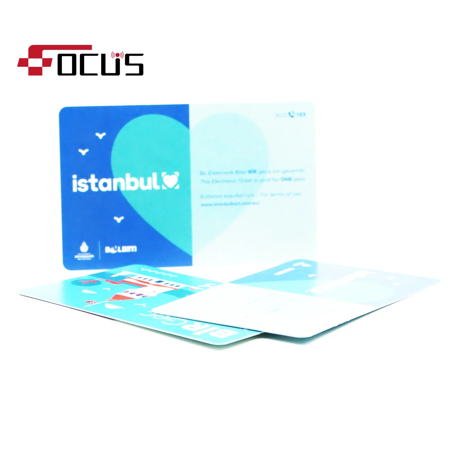 Logo Printed ISO Contact ID RFID Paper Card for Invitation and Greeting