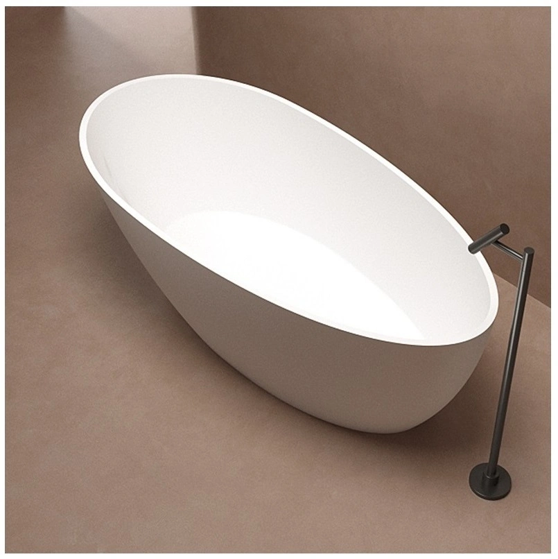 Stand Alone Bath Tub Stone Solid Surface Bathtub