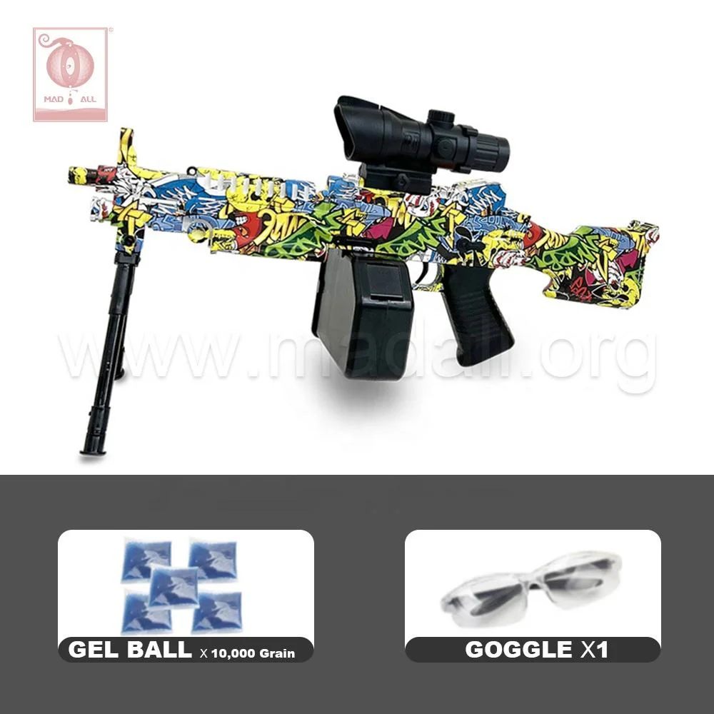 Splatter Ball Gun Summer Outdoor Toys Hand-in-One Electric Rifle Gel Water Ball Gun
