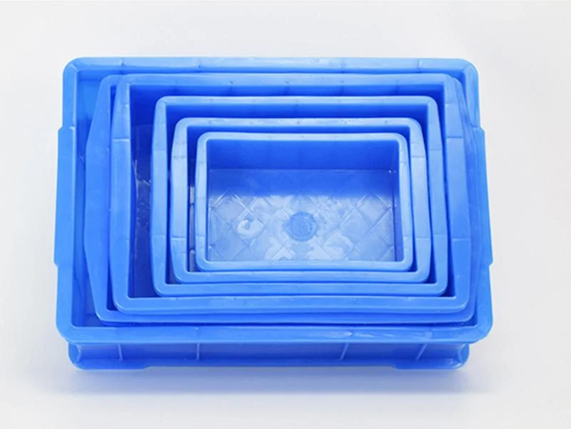 Manufacturer Warehouse Industrial Crates Stackable Plastic Container Turnover Box