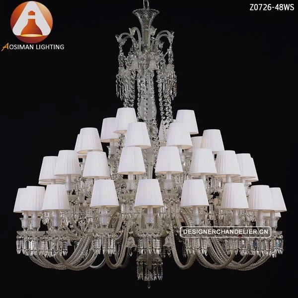 Lampara Colgante Arana Large Hotel Lobby Villa French Crystal Chandelier