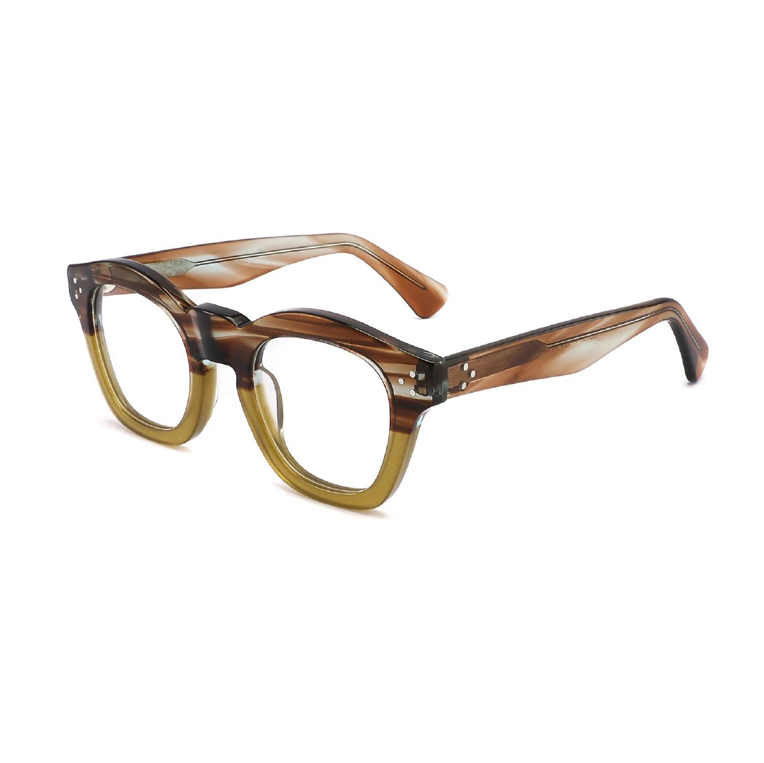 Unique Bold Acetate Lamination Design Customized High quality/High cost performance  Unisex Optical Frame (CO1127)