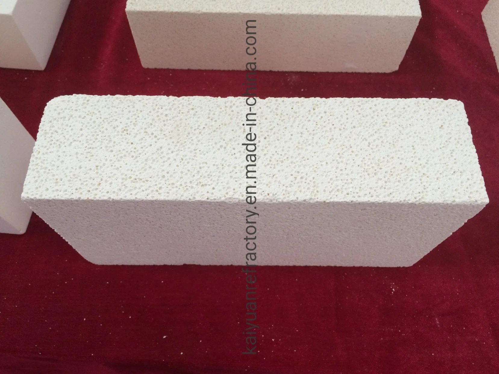 Isolamento de tijolo refratário tijolo peso leve isolante térmico mulite tijolo Material refratário refratário à tijolo à base de tijolo