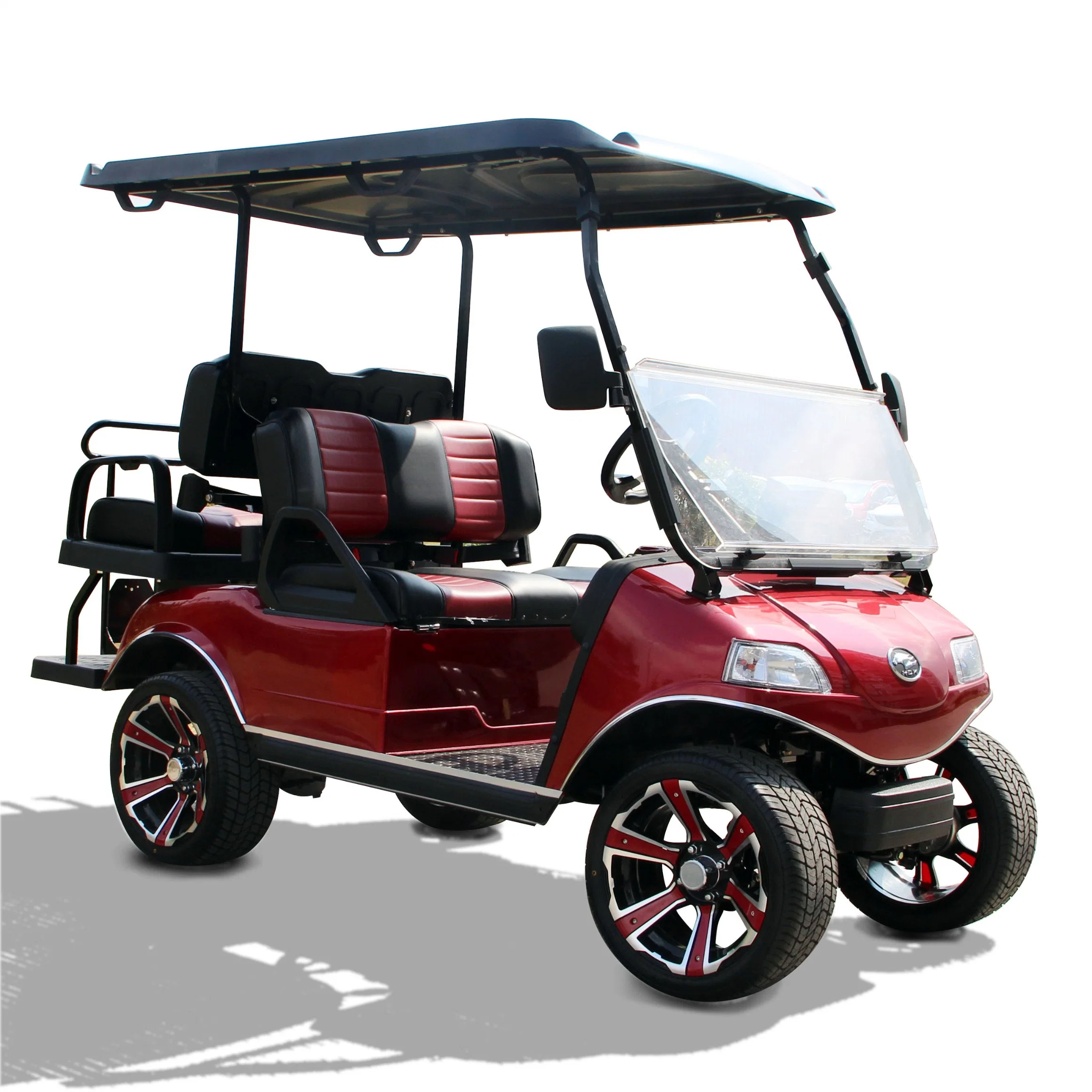 Nuevo modelo de ventas de fábrica de 4 plazas de coche de golf eléctrico con batería de litio