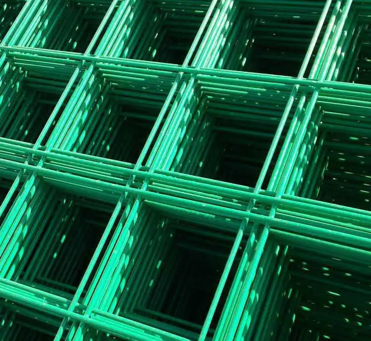 PVC Coated Color Green/Black Roll/Panel Chain Link Wire Mesh