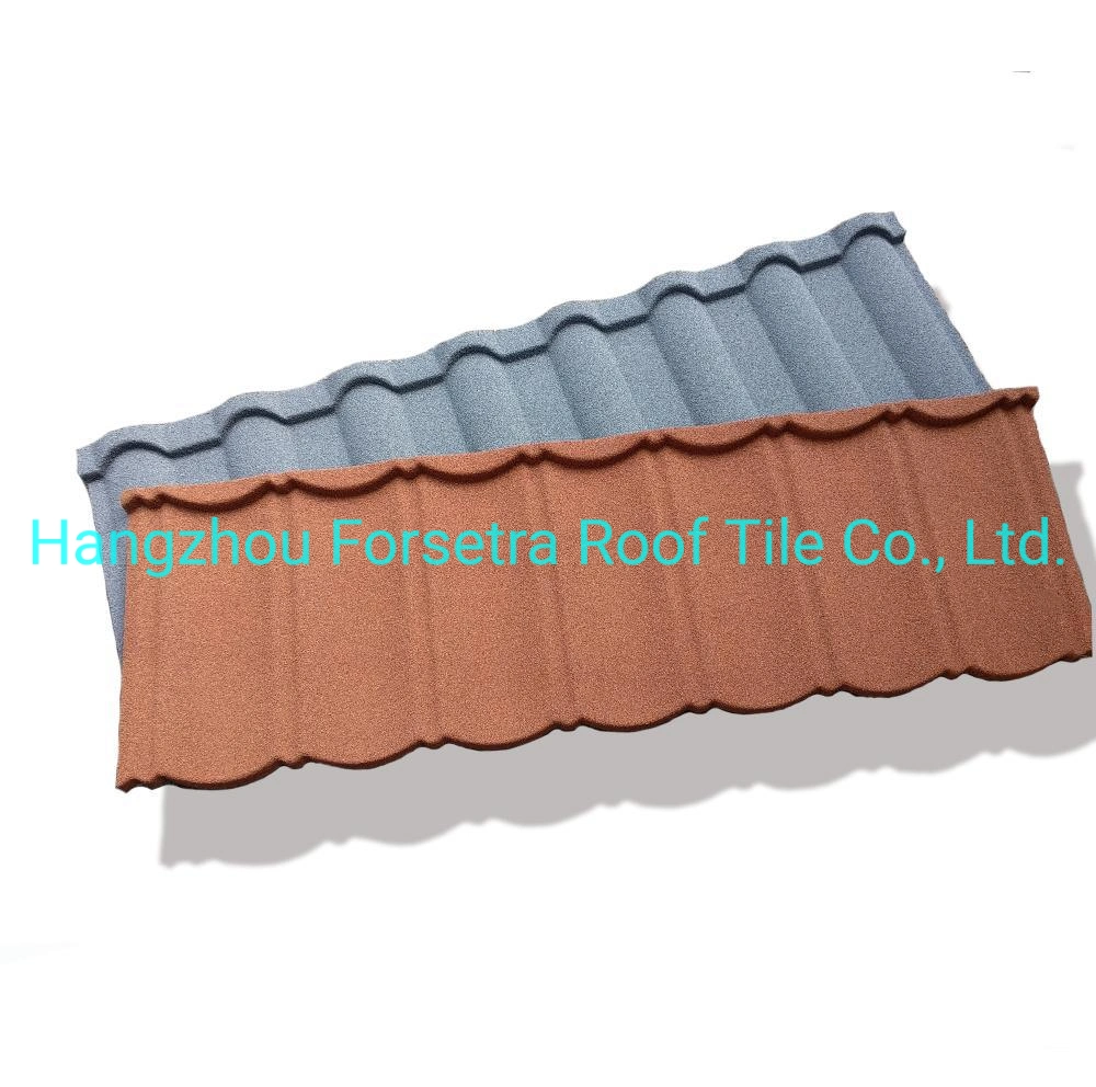 Low Price New Building Material of Color Stone Galvanized Coated Metal Roofing Tiles for Common Houses