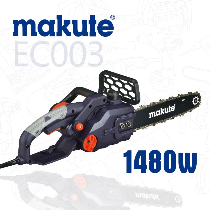 Scie à chaîne électrique Makute 360mm de longueur de la barre des outils de jardin