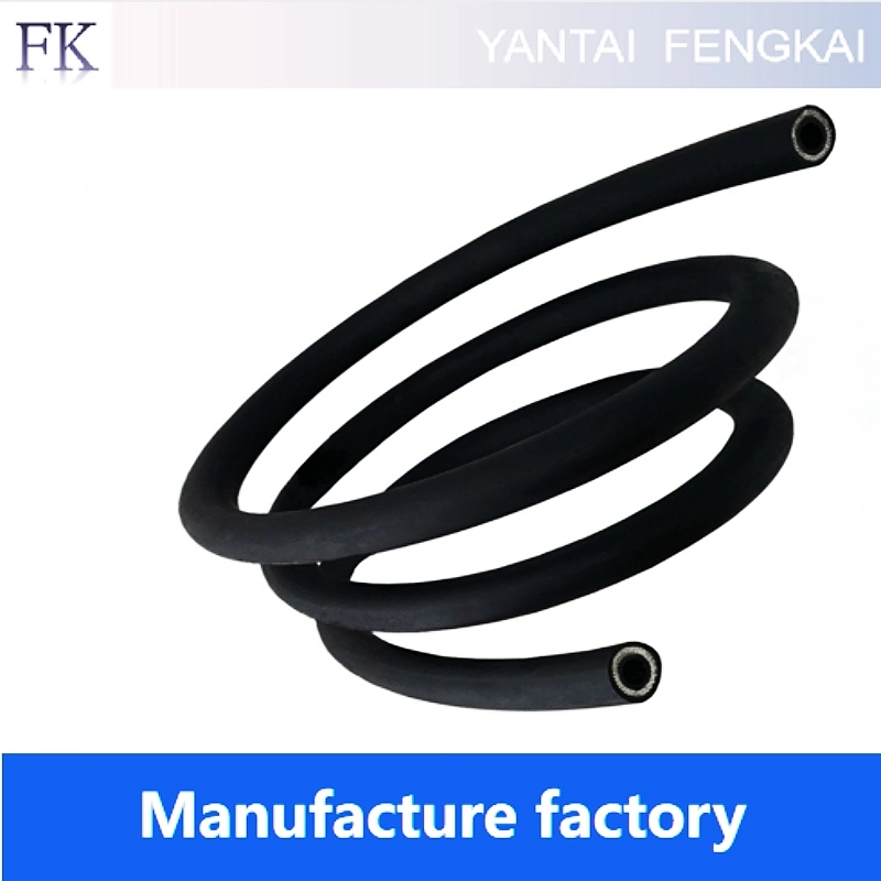 Black Transparent Soft Silicone Rubber Tube Pressure Steam Hose Strength High Temperature Resistant Silicone-Coated Fire Sleeve