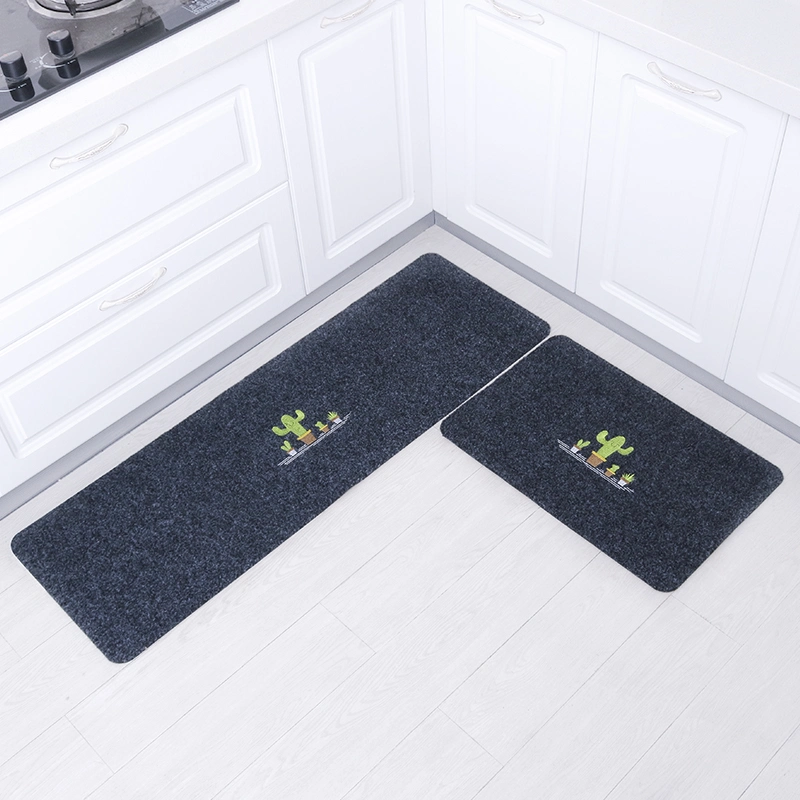 TPR Backing Door Mat with Pet Surface for Kitchen