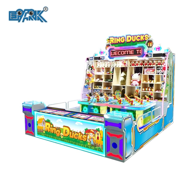 High Popular Double Player Rings Toss Duck Commercial Carnival Games+Duck Shooting Games