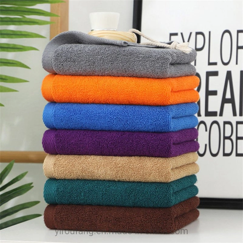 Star Hotel Quality SPA Towel Set 100% Egyptian Cotton Wash 120*200cm Towel Absorbent Private Logo Big Wash Towels Purple