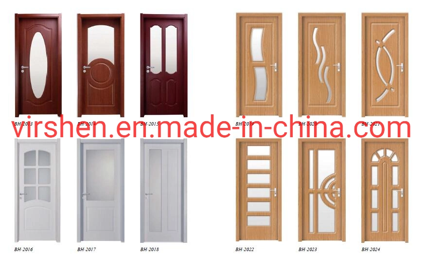 PVC HDF Waterproof Interior Door Cheap Goods From China B