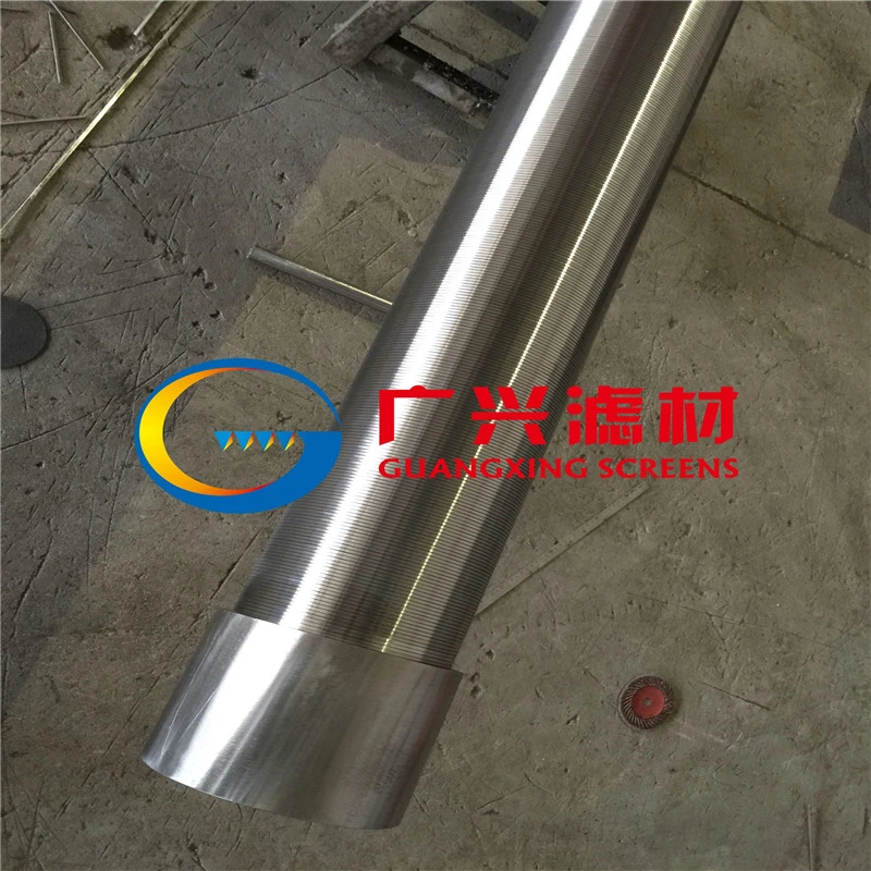 Wedge Wire Mesh Cylinder for Water Well and Oil Well Drilling Sand Control