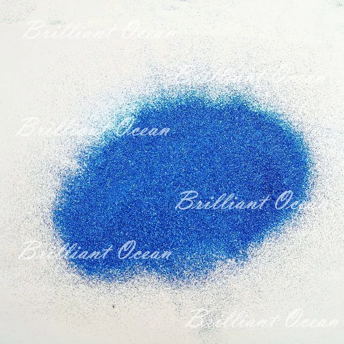 Blauer Farbe Lidschatten Glitter Pulver für Halloween