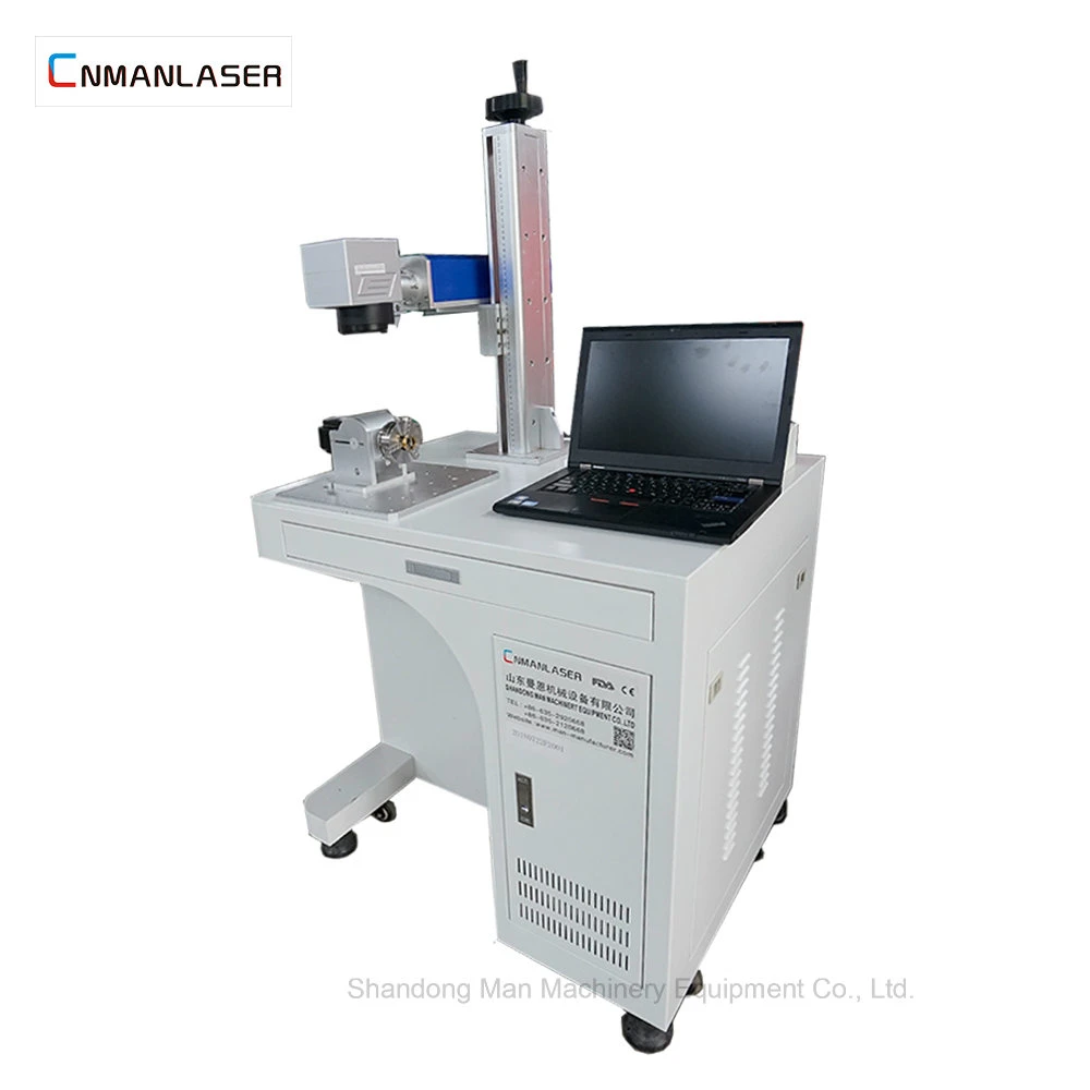 20W Laser Marking Machine Price with Max Laser Rotating System