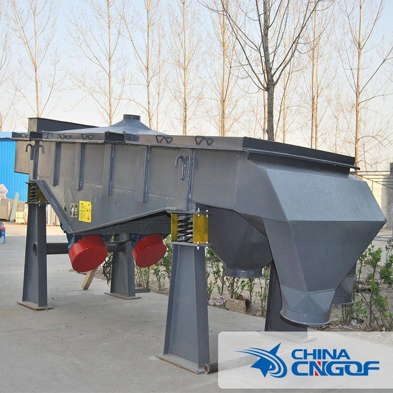 Small Particle Efficient Automation Linear Vibrating Screen Sieving Machine