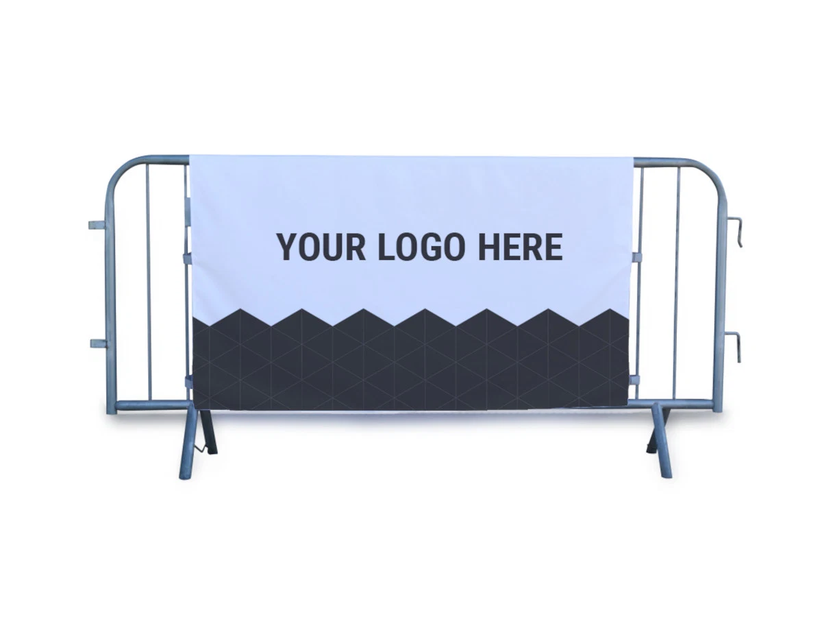 Custom Event Mesh Fence Barricade Covers Crowd Control Solutions