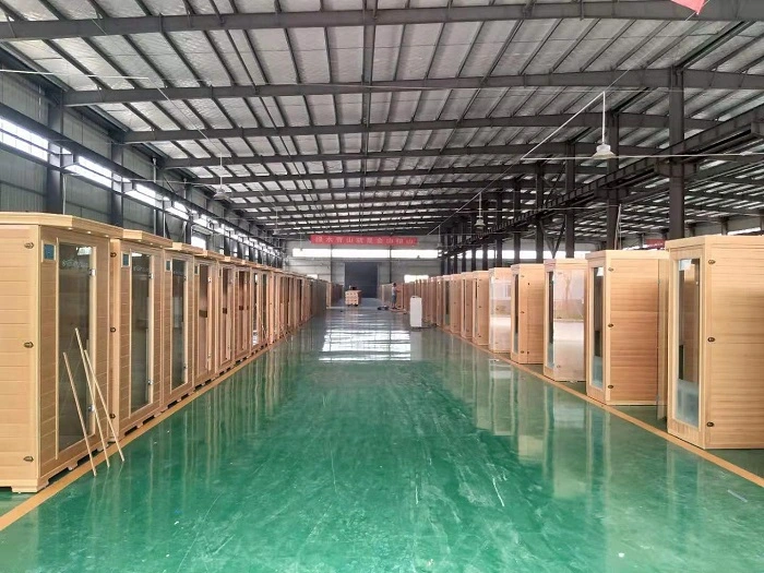 Good Quality Indoor 3 Person Dry Steam Sauna Room for Factory Sale