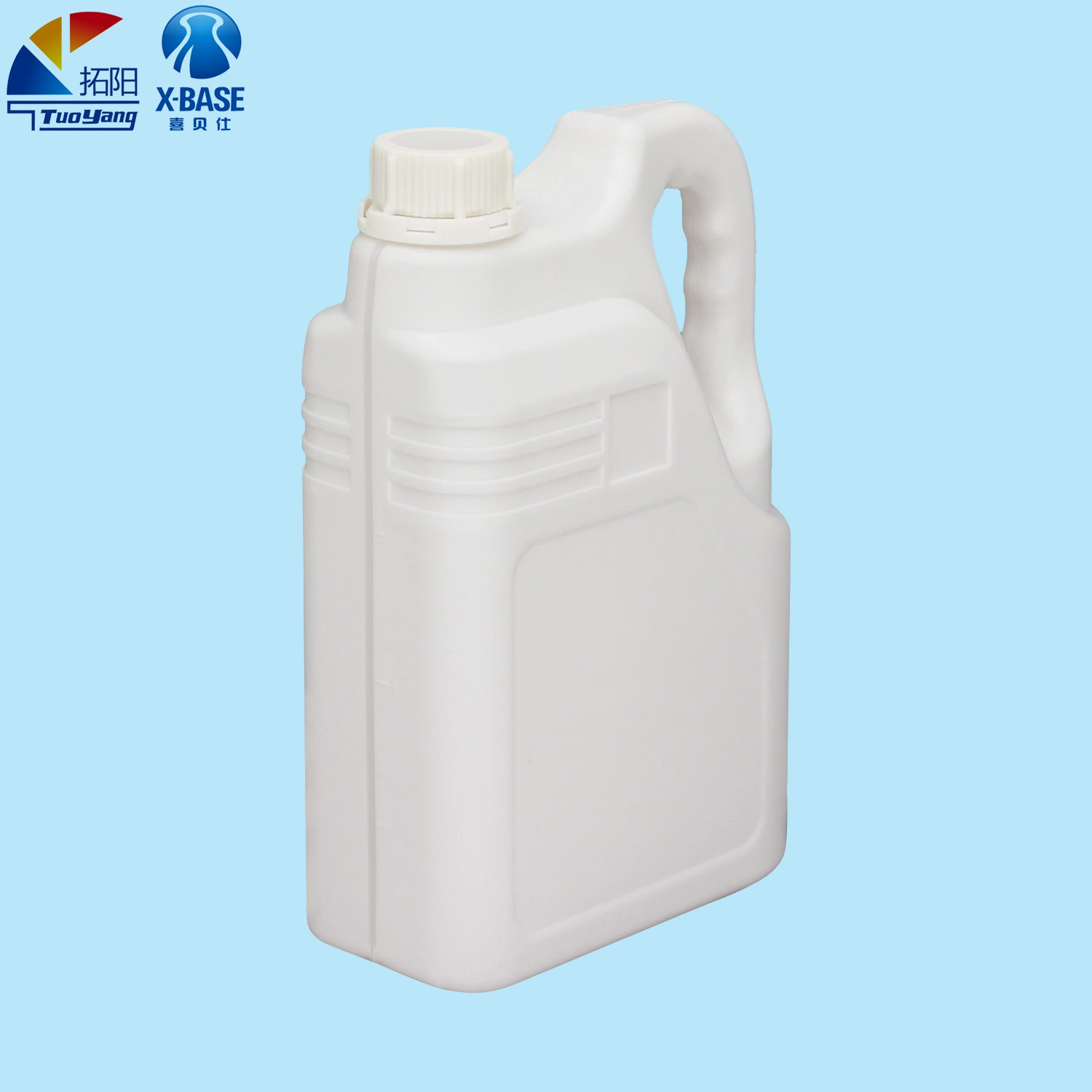 2000ml White PE Plastic Bottle, Daily Water Agent, Agricultural Chemical Plastic Packaging Bottle