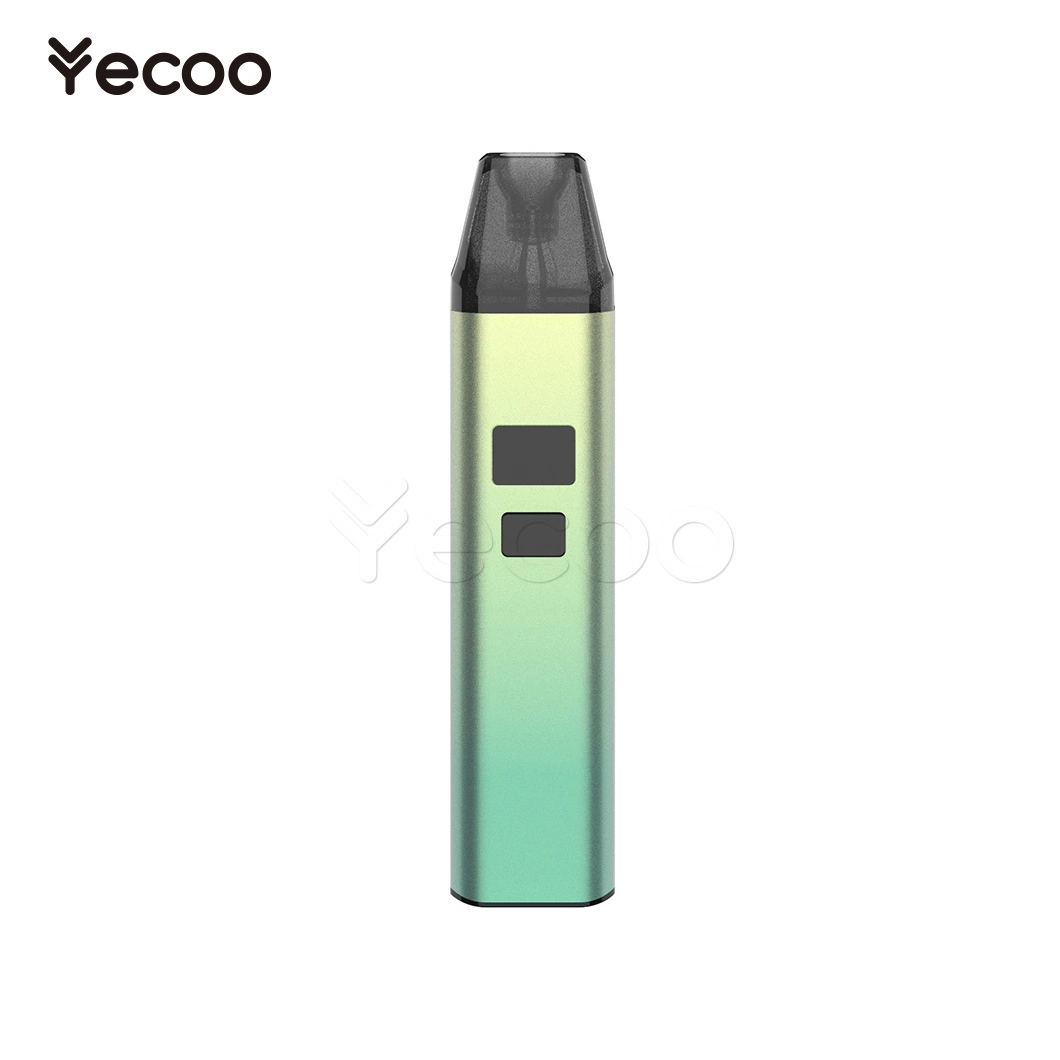 Yecoo Electronic Smoking Cigarette Distributors Open Portable Vape Pod System China H8 Refillable Open Vape Pod Systems
