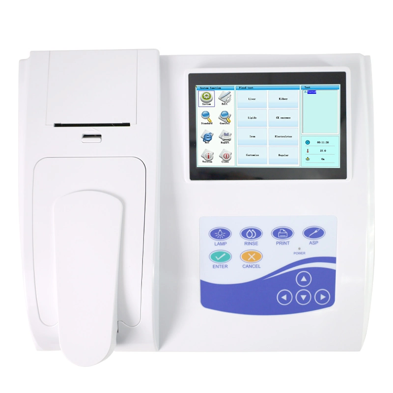 Semi-Auto Portable Clinical Analysis Equipment Biochemistry Analyzer