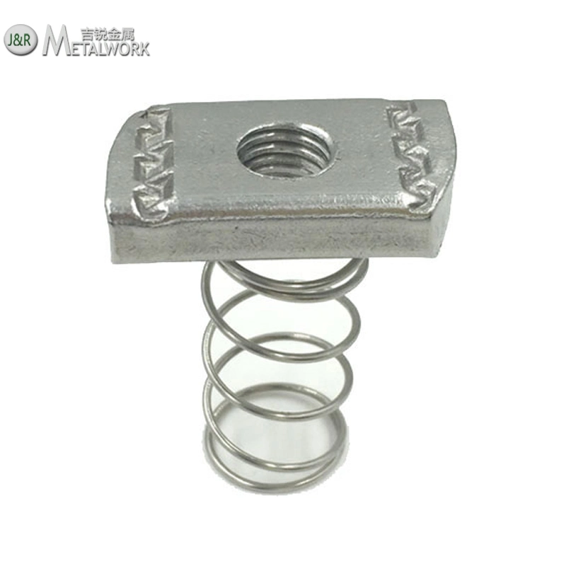 M6 M10 Stainless Steel SS304 Spring Nut