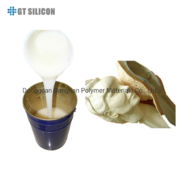 RTV 100: 2 Mix Ratio Tin Cure Silicone Rubber Liquid Silicon Rubber for Casting Gypsum Sculpture Mold Vivid