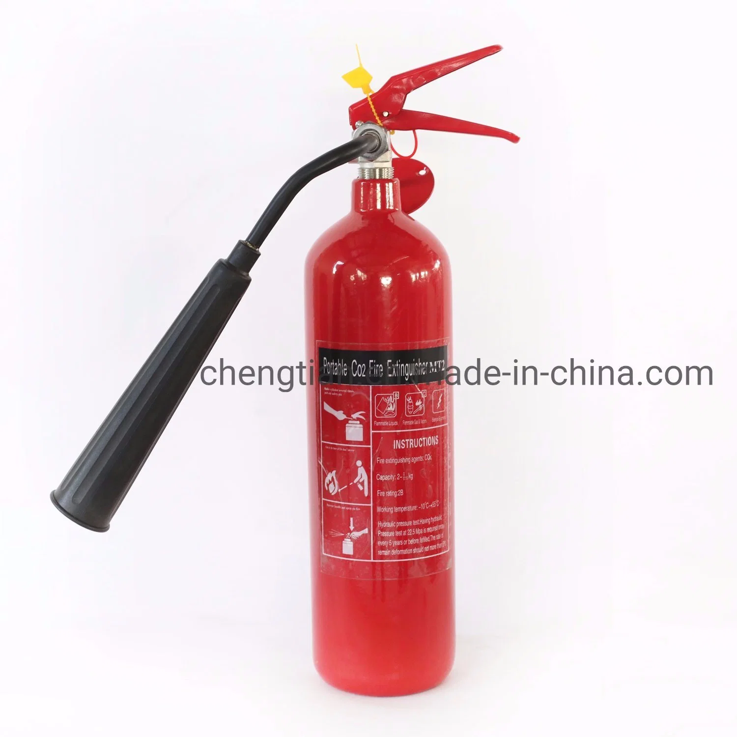 2kg portable CO2 Fire Extinguisher ISO and CE Certificate