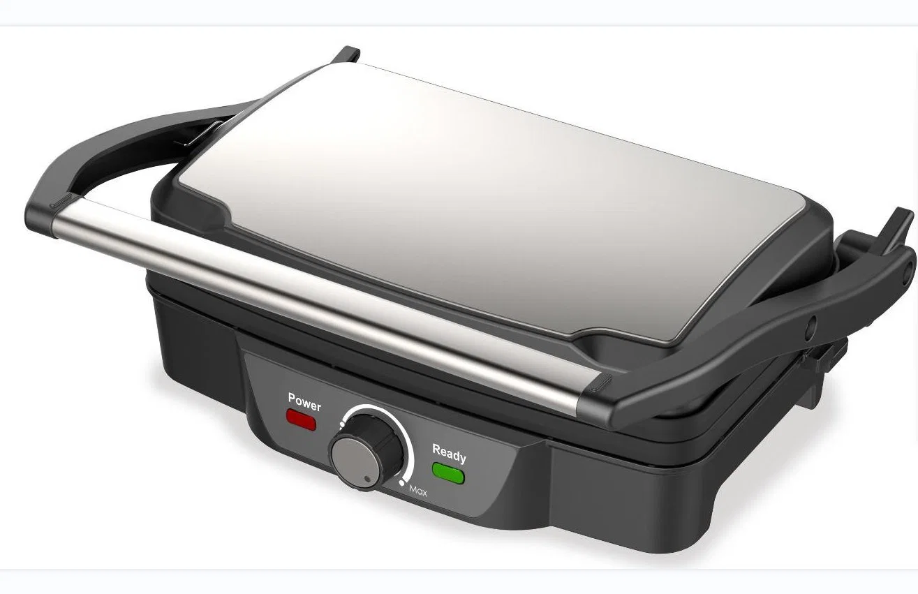 1800W Large Size Panini Press Grill BBQ