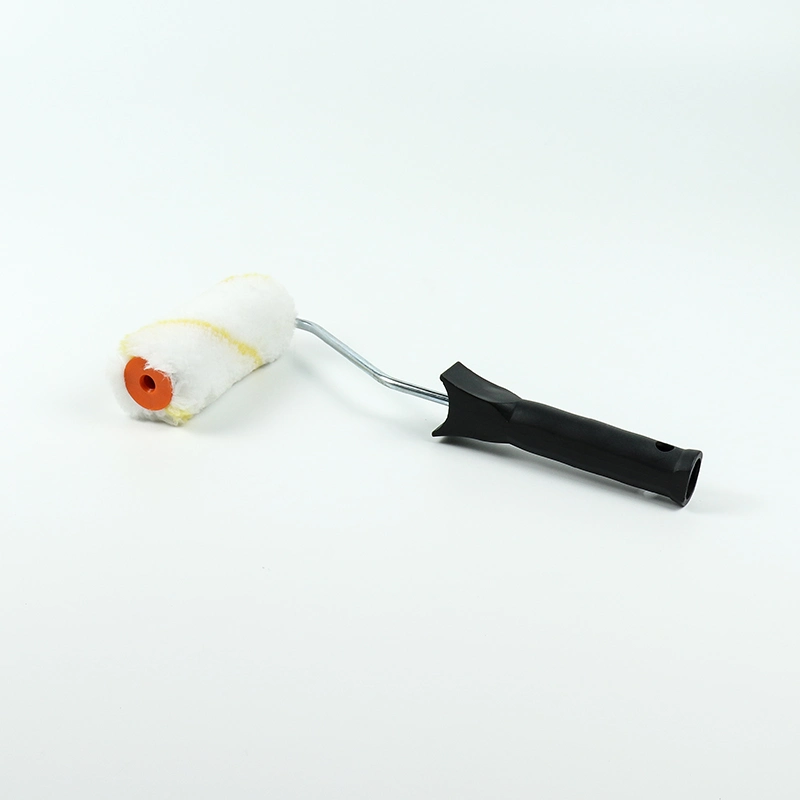 Paint Roller Cover Acrylic Brush with Plastic Handle