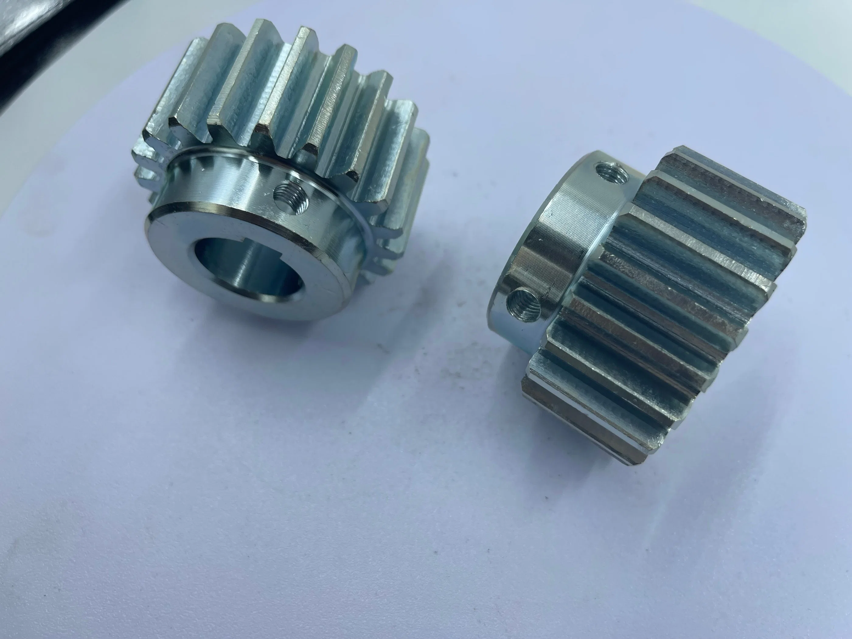 High Precision Grinding of Hard Tooth Surface Transmission Spur Gear for Machines