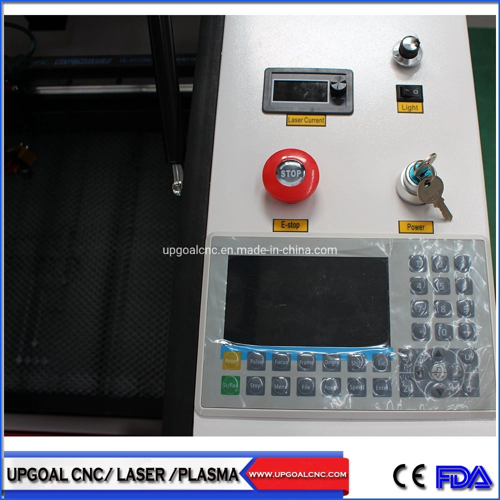 Small CCD Camera CO2 Laser Cutting Machine for Embroidery Woven Label/Printed Label