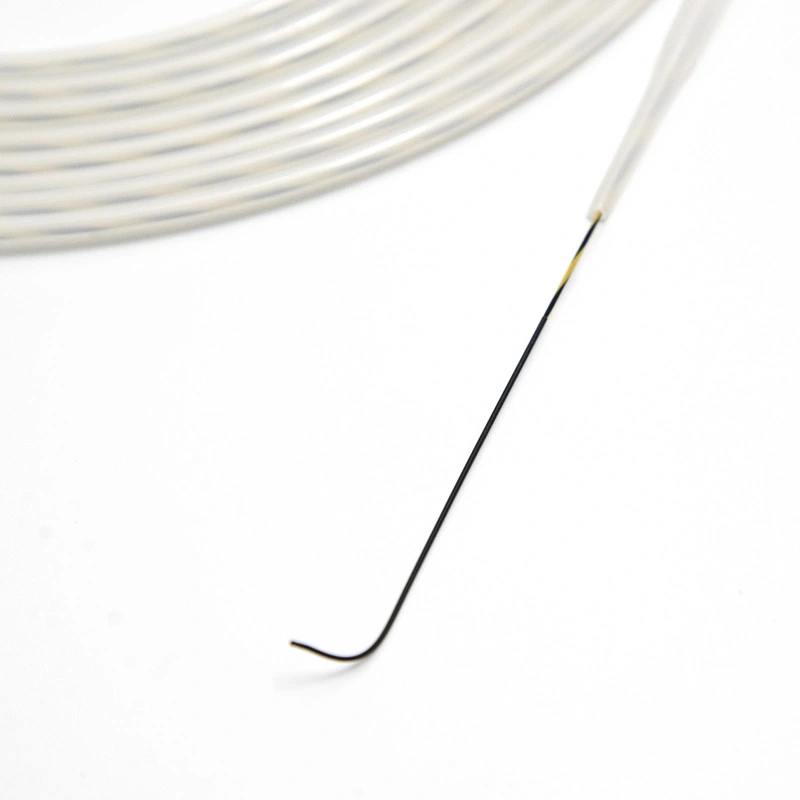 Black and Yellow Nitinol Coating 0.025 Inch 4500mm Hydrophilic Guidewire with Tip Length 90mm