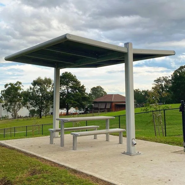 Bus Stop Shade and Rain Outdoor Advertising Bus Station Shelter for Multiple Scenarios