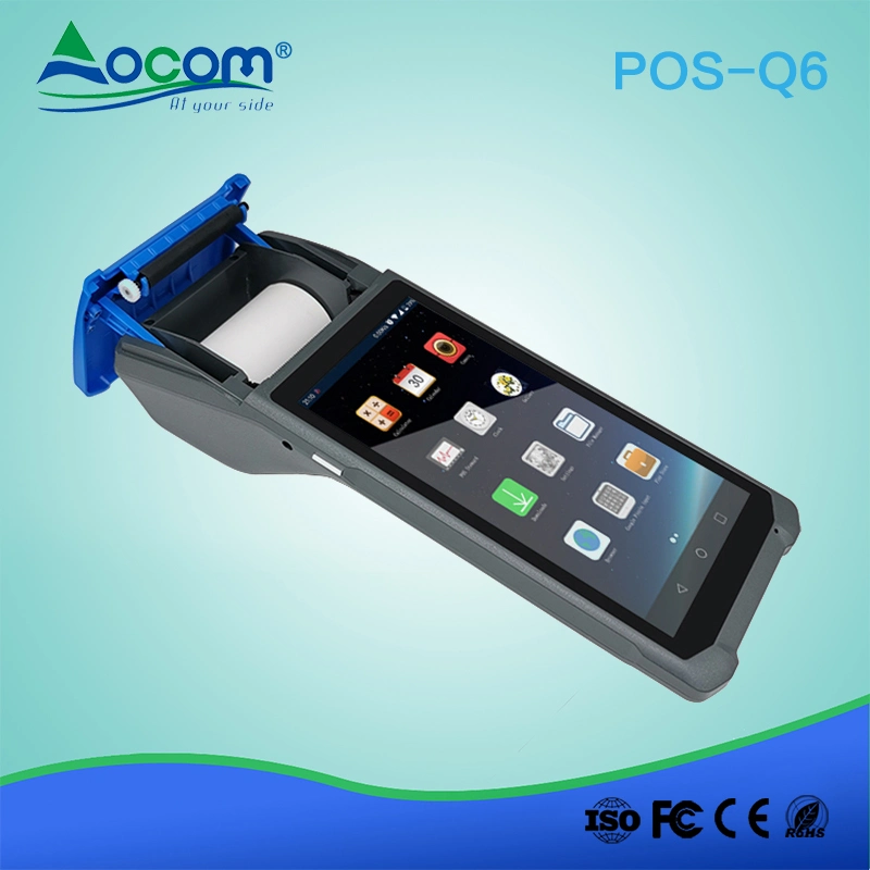 Handheld Android Touch Screen Bluetooth WiFi Portable Mobile POS Terminal