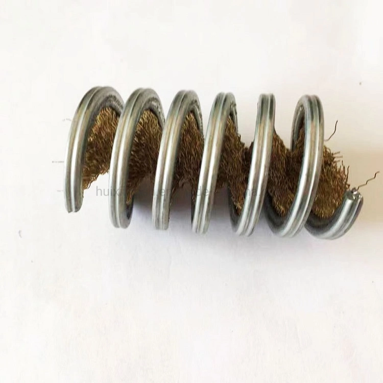 Cylindrical Brass Wire Coil Spiral Brush