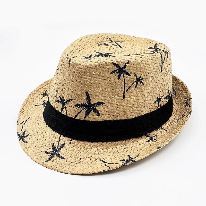 Wholesale/Supplier Custom Promotional Unisex Sun Wide Brim Woven UV Sun Fitted Straw Lifeguard Hat for Men