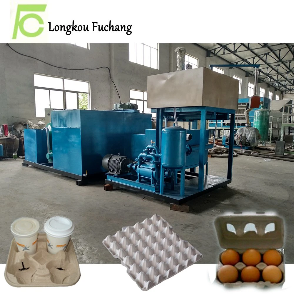 Small Sunshine Drying Egg Tray Making Machinery