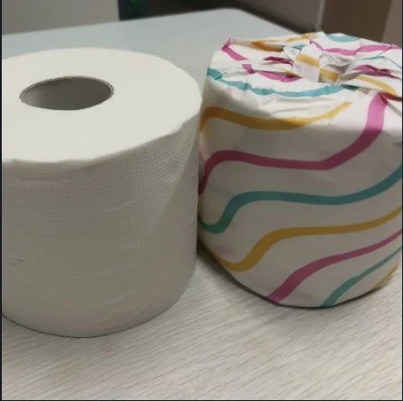 Рулон туалетной бумаги, Bathroom Tissue Bamboo Environmental Protection Бумажная упаковка