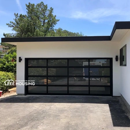 Original Factory Supply Aluminum Opener Glass Sectional Automatic Garage Door Factory Price with Motor