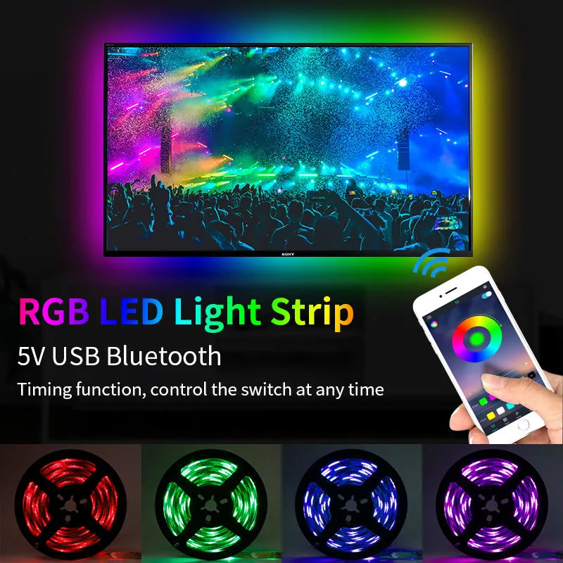 Индикатор USB ГАЗА 5V RGB 5050 фоновой подсветки высокое качество подсветки