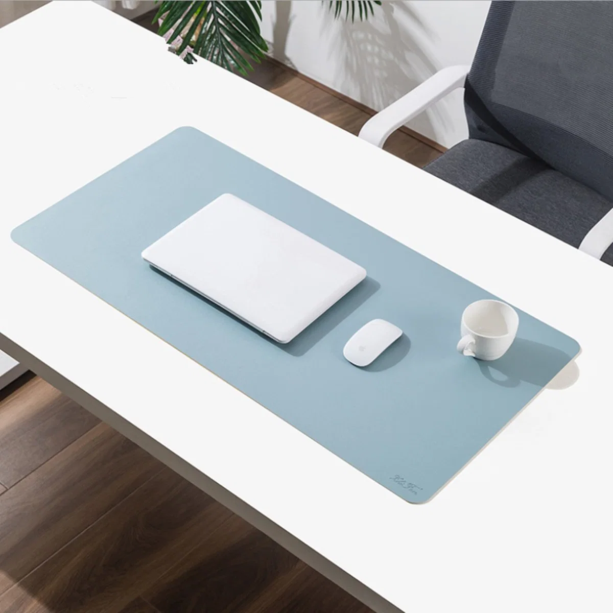 Large PU Leather Anti-Slip Office Use or Computer Gaming Mouse Pad