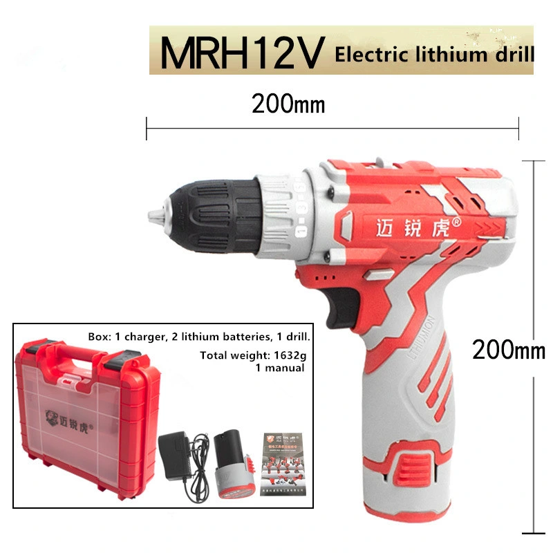 High Power Electric Power Tools Small Cheap Hot Sales Lithium Battery Electric Drill
